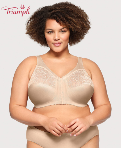 ❣Triumph - (4 sztuki) 💖 Najlepiej sprzedający się artykuł w lipcu——biustonosz koronkowy z zapięciem z przodu