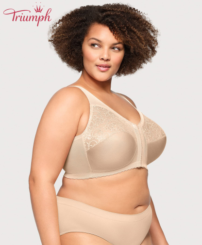 ❣Triumph - (4 sztuki) 💖 Najlepiej sprzedający się artykuł w lipcu——biustonosz koronkowy z zapięciem z przodu