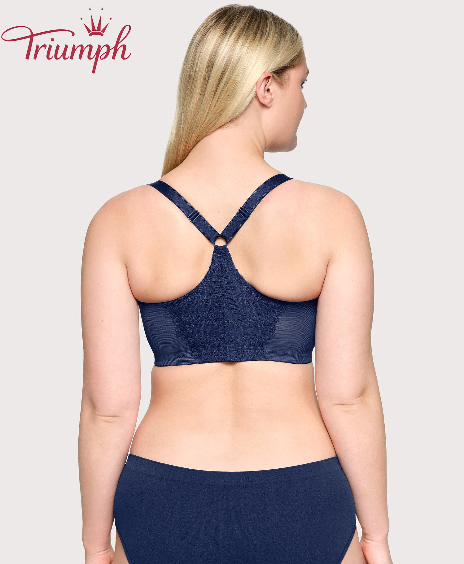 Triumph - (4 szt )🥇Biustonosz typu T-Top z rozcięciem z przodu