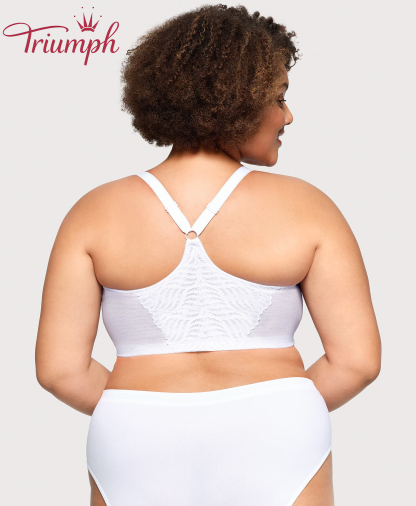 Triumph - (4 szt )🥇Biustonosz typu T-Top z rozcięciem z przodu