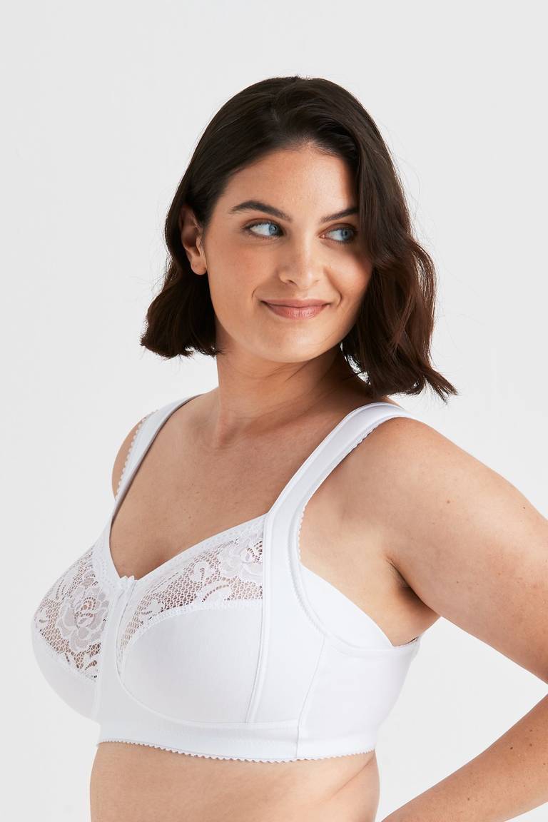 Triumph – 4 sztuki ✨ Miękki Zapewniający Koronkowy Wygodny biustonosz