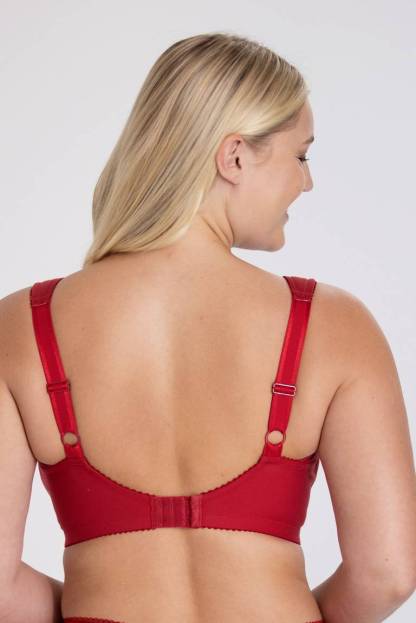 Triumph – 4 sztuki ✨ Miękki Zapewniający Koronkowy Wygodny biustonosz