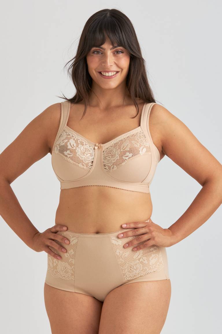 Triumph – 4 sztuki ✨ Miękki Zapewniający Koronkowy Wygodny biustonosz