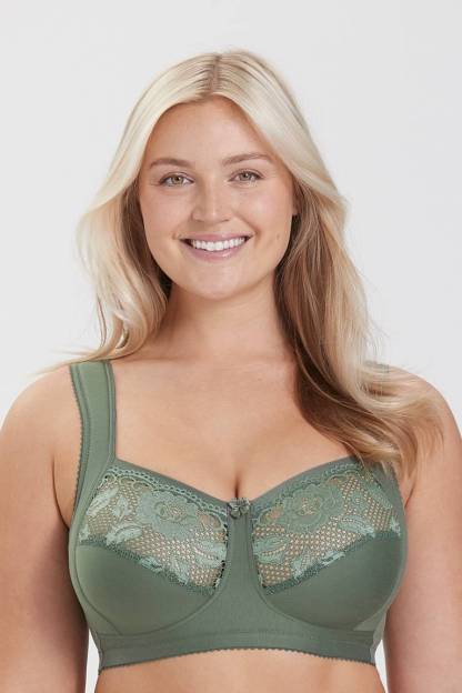 Triumph – 4 sztuki ✨ Miękki Zapewniający Koronkowy Wygodny biustonosz