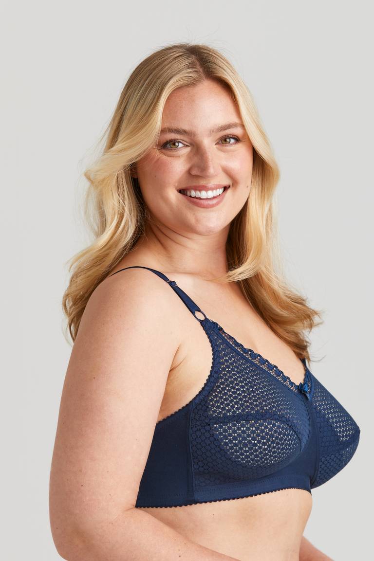 Triumph – 4 sztuki ✨Duży rozmiar biustonosza z koronki tkanej