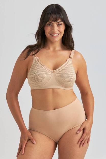 Triumph – 4 sztuki ✨Duży rozmiar biustonosza z koronki tkanej