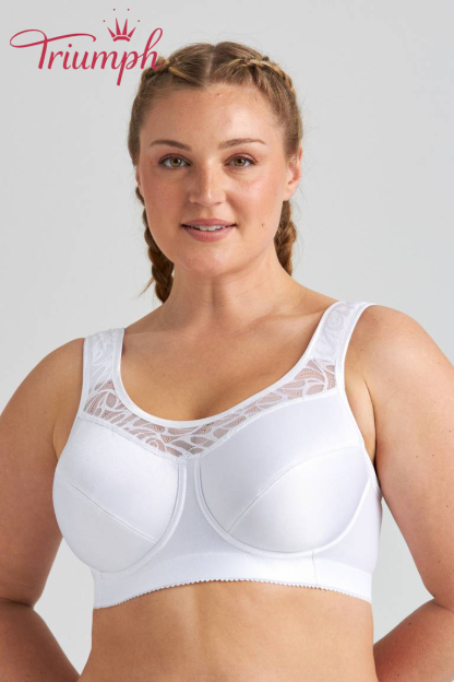 Triumph - 4 sztuki 🌹Biustonosz typu simplex wykonany z bawełny