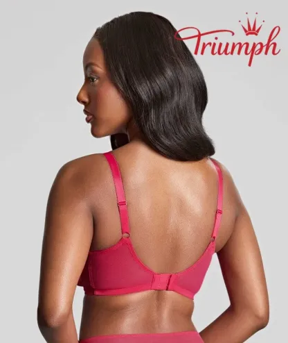 Triumph® 4-Pak 🌸Seksowny koronkowy biustonosz w kształcie płatków, oddychający i wygodny