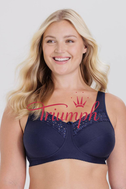 Triumph – 4 sztuki 🥇Biustonosz bez fiszbin, szeroki i wygodny