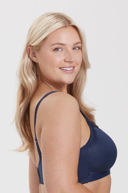 Triumph – 4 sztuki🌹Bezszwowy koronkowy biustonosz Plus Size – szerokie ramiączka dla większego komfortu