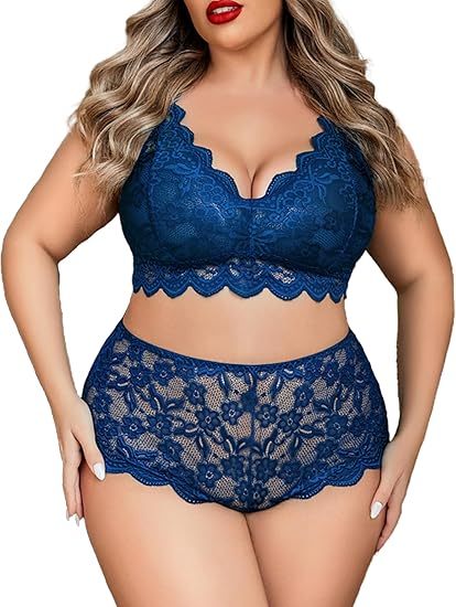 Triumph – 4 sztuki 👙 Biustonosz z koronką i seksownym paskiem dla kobiet w dużych rozmiarach