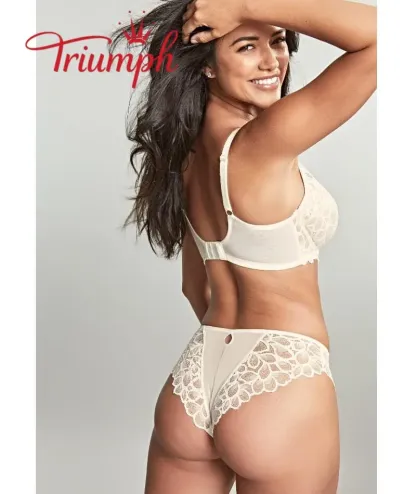 Triumph® 4-Pak 🌸Seksowny koronkowy biustonosz w kształcie płatków, oddychający i wygodny