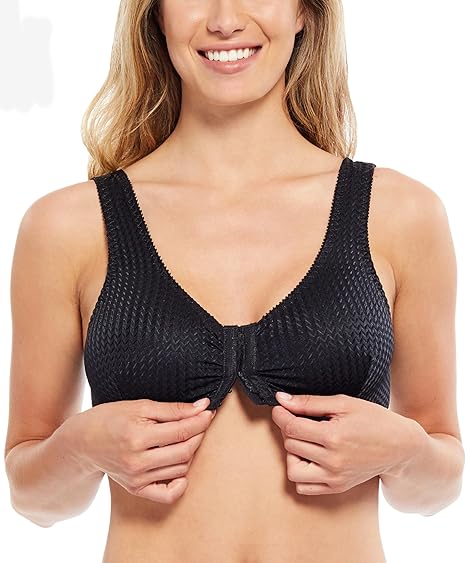 💖Triumph® - 4 sztuki 🎁Biustonosz damski Total Freedom Comfort z zapięciem z przodu bez fiszbin