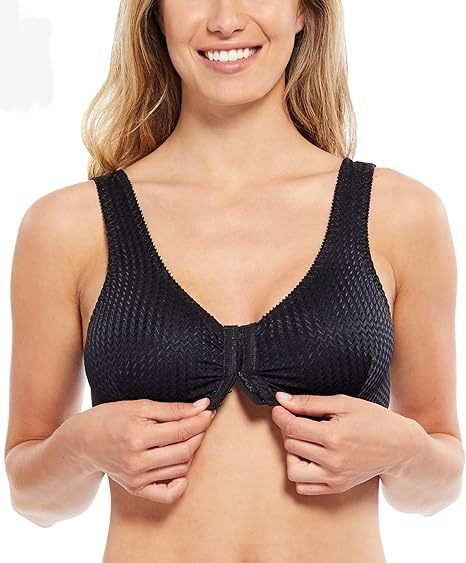 💖Triumph® - 4 sztuki 🎁Biustonosz damski Total Freedom Comfort z zapięciem z przodu bez fiszbin