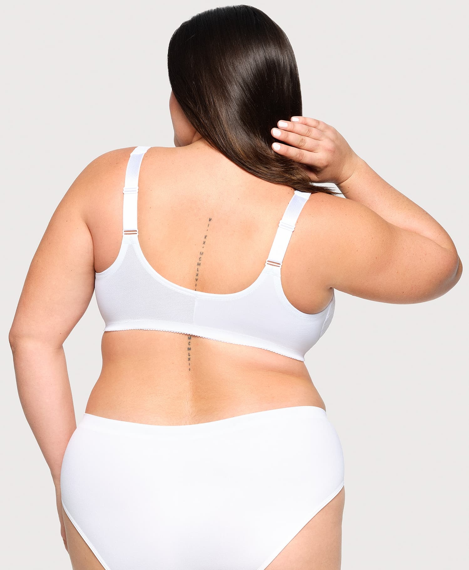 Triumph - (4 sztuki) ✨ Biustonosz z koronki elastycznej zapinany z przodu