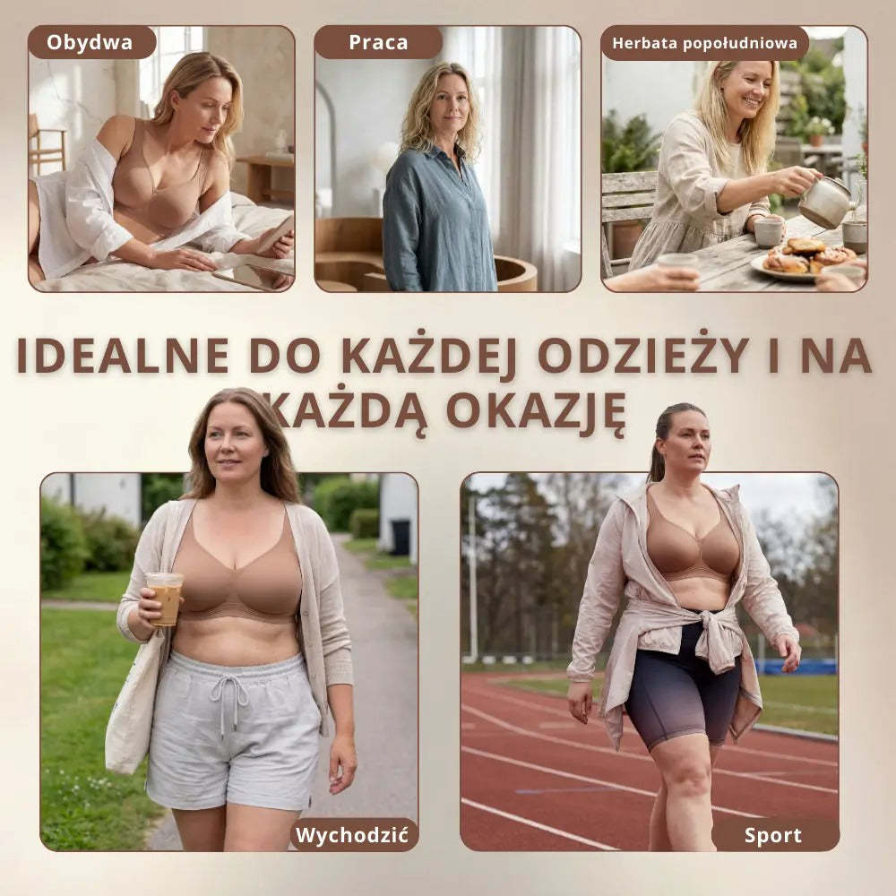 Triumph® 4-częściowy – Nowość 2026 🌸 Biustonosz bez fiszbin, miekki jak druga skóra 💫