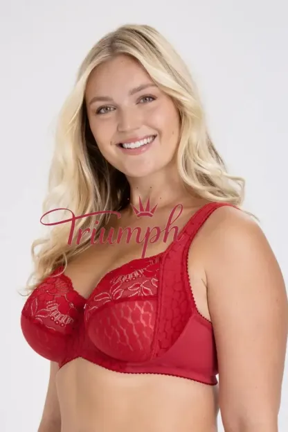 Triumph - 4 szt. 🥇Damski biustonosz żakardowy