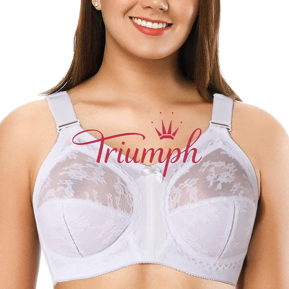 💖Triumph® 4-pak ✨Biustonosz transparentny bez pianki na duży biust
