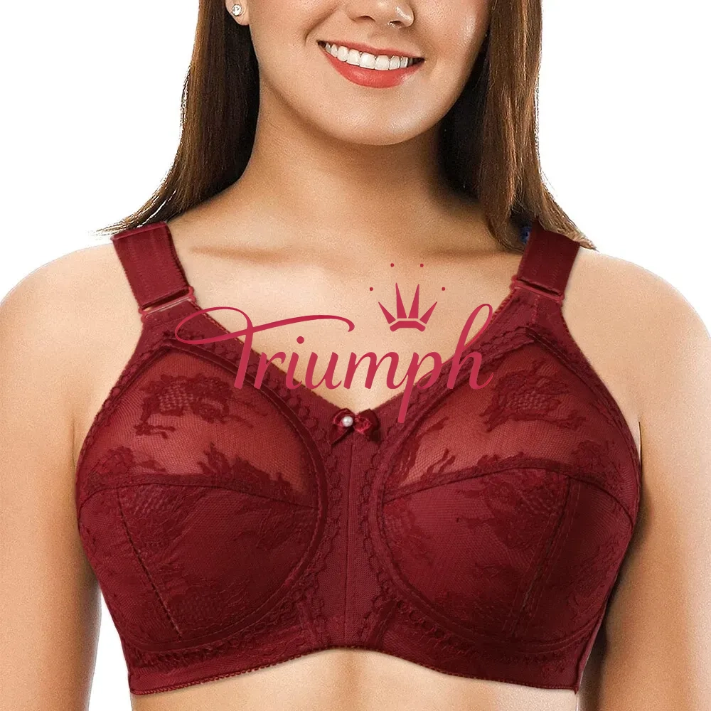 💖Triumph® 4-pak ✨Biustonosz transparentny bez pianki na duży biust