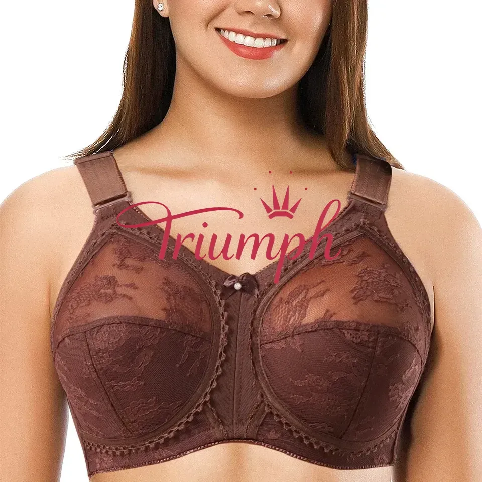 💖Triumph® 4-pak ✨Biustonosz transparentny bez pianki na duży biust