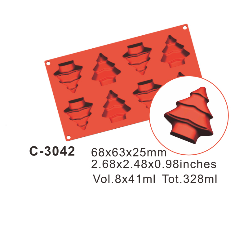 Christmas Silicone Cake Mould