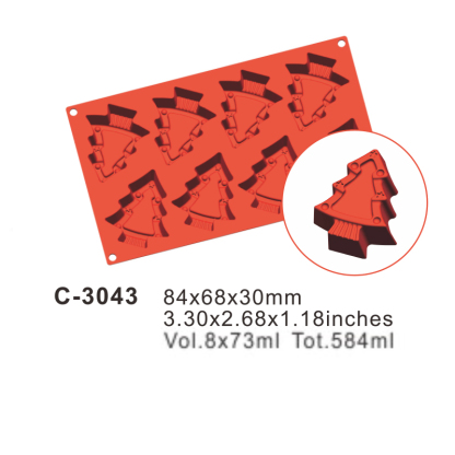 Christmas Silicone Cake Mould