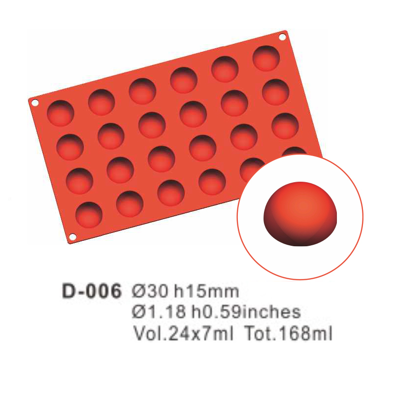 Round Silicone Cake Mould