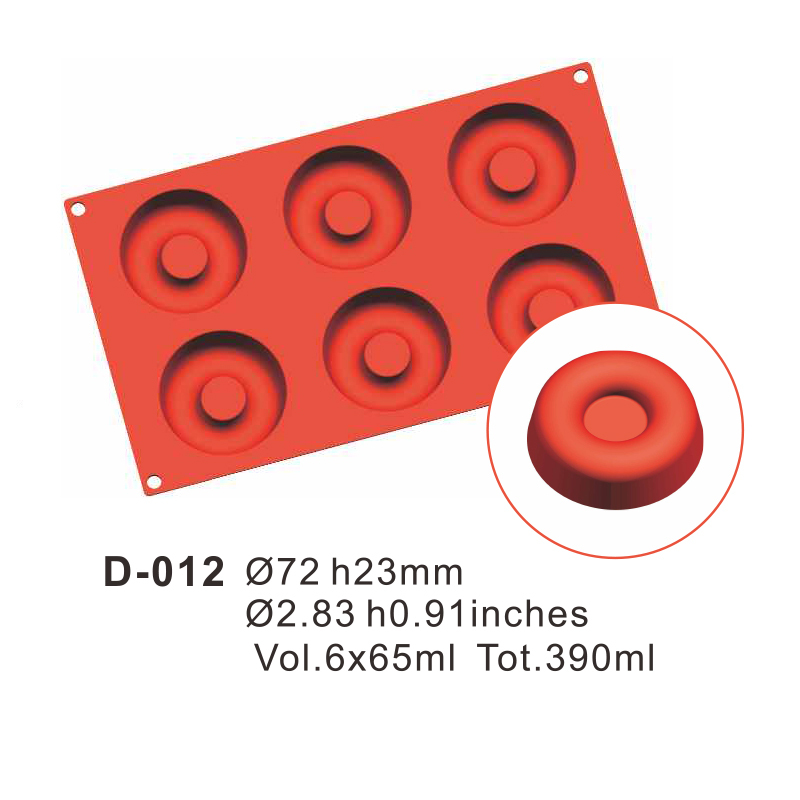 Round Silicone Cake Mould