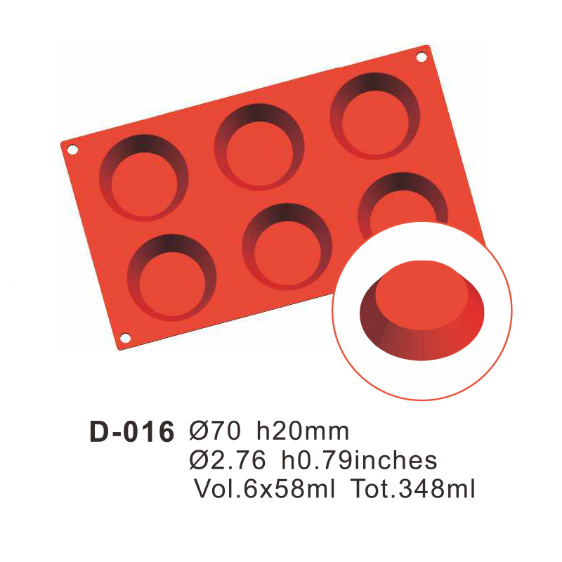 Round Silicone Cake Mould