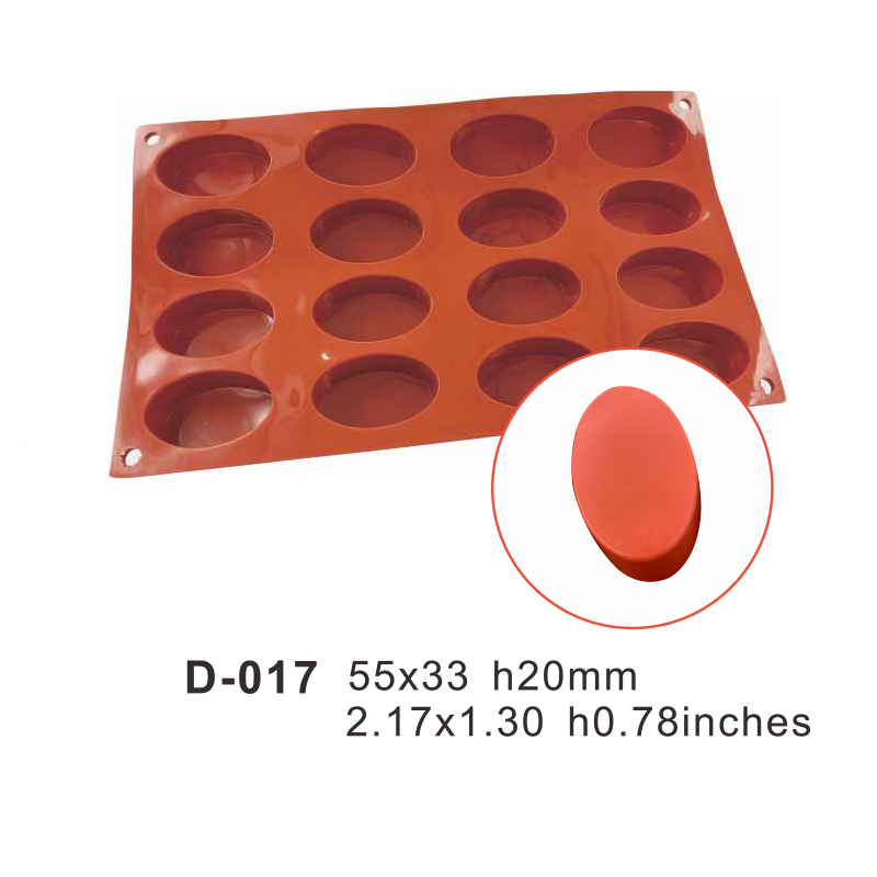 Ellipse Silicone Cake Mould