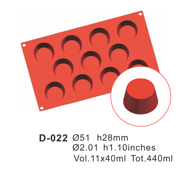 Round Silicone Cake Mould