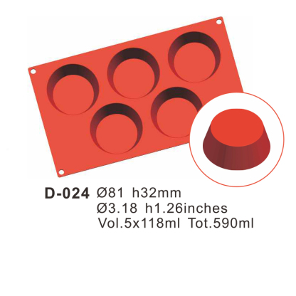 Round Silicone Cake Mould