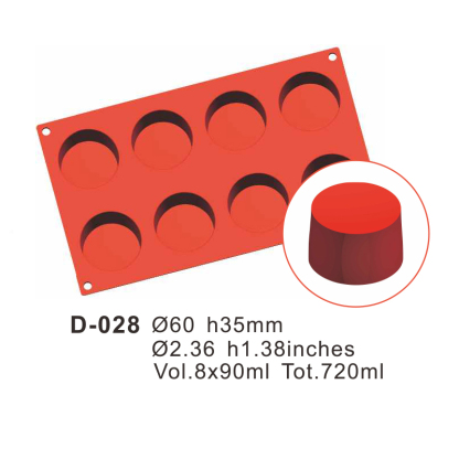 Round Silicone Cake Mould