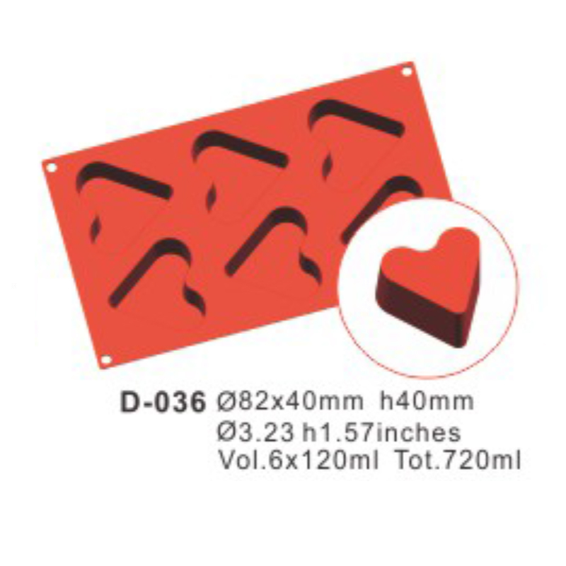 Heart Silicone Cake Mould