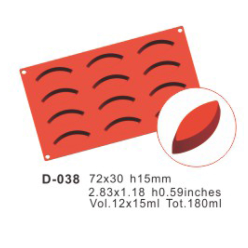 Ellipse Silicone Cake Mould