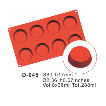 Round Silicone Cake Mould