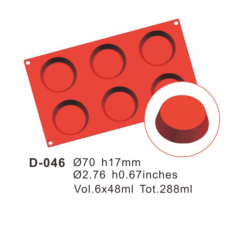 Round Silicone Cake Mould