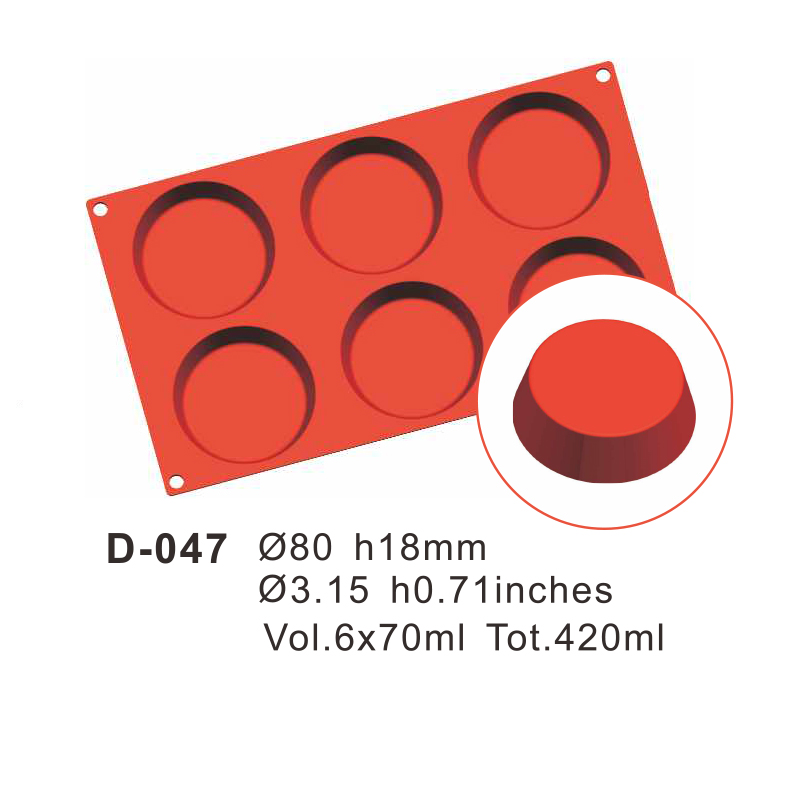 Round Silicone Cake Mould