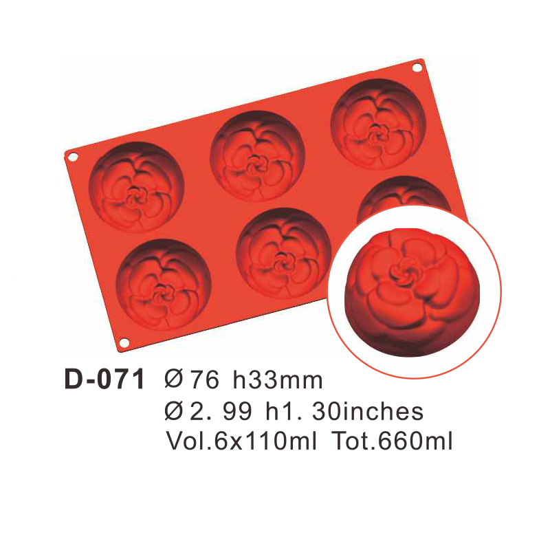 Flower Silicone Cake Mould