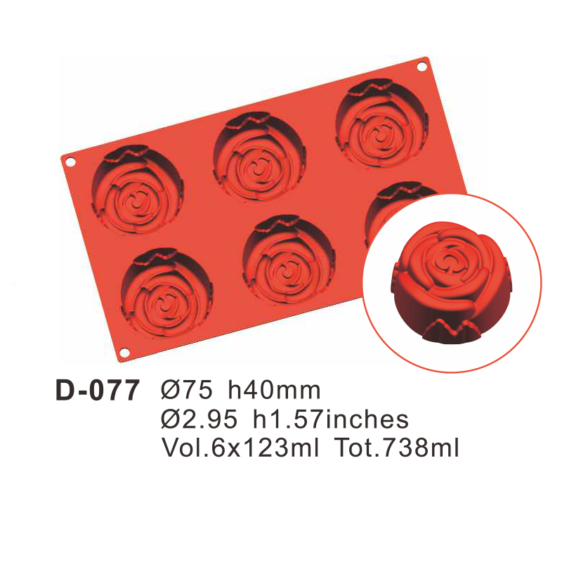 Flower Silicone Cake Mould