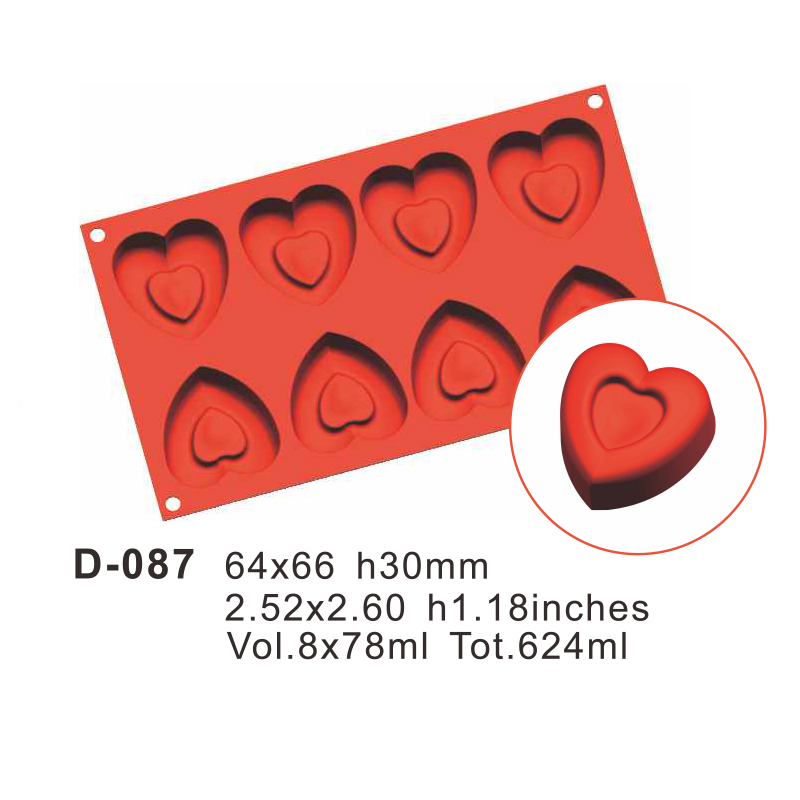 Heart Silicone Cake Mould