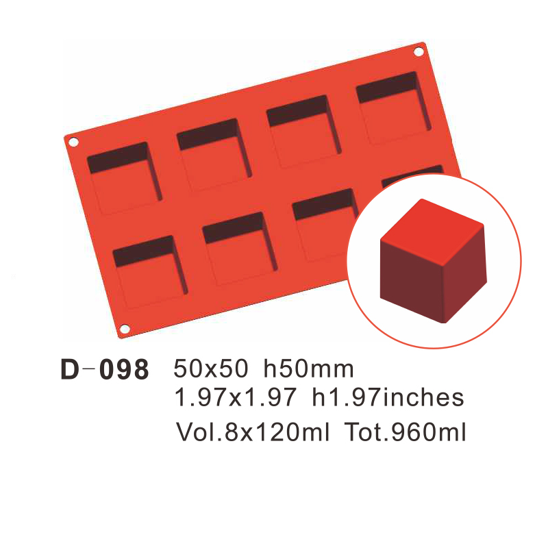 Square Silicone Cake Mould