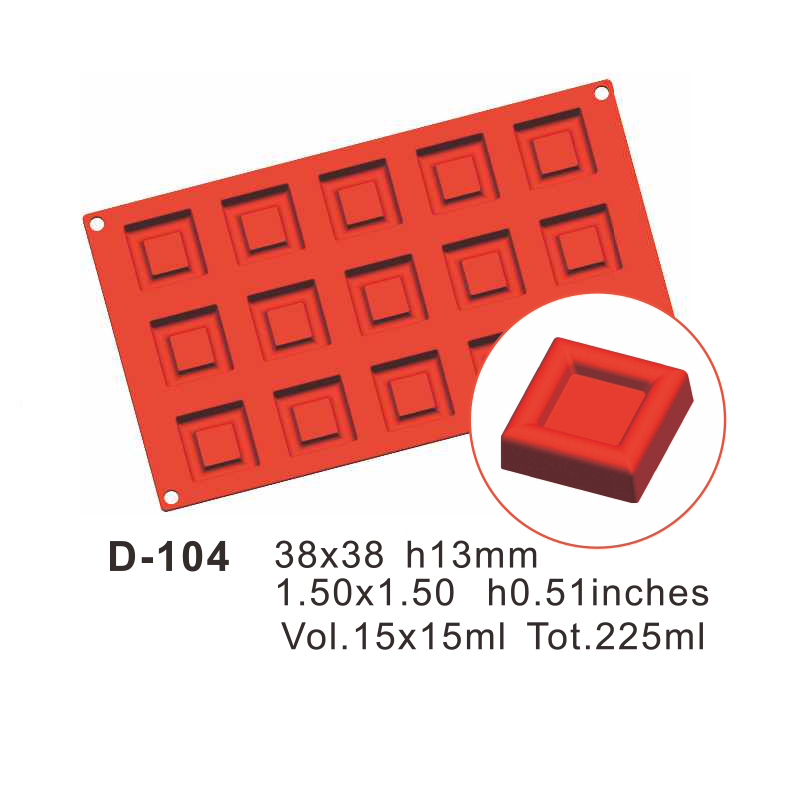 Square Silicone Cake Mould