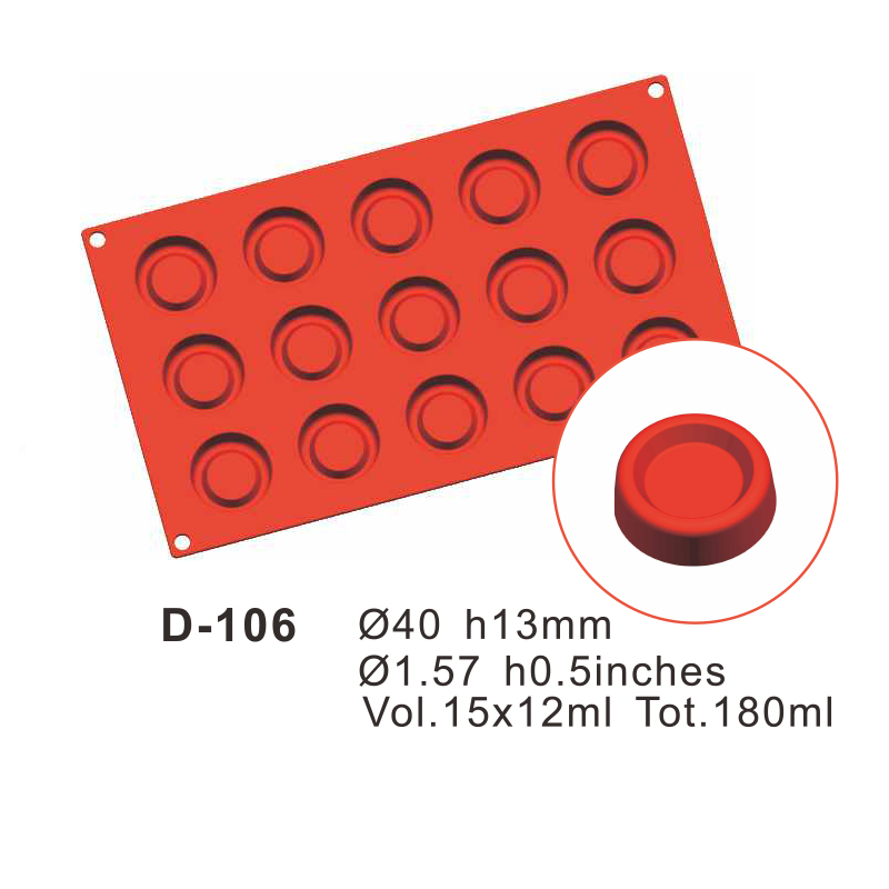 Round Silicone Cake Mould