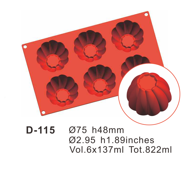 Flower Silicone Cake Mould