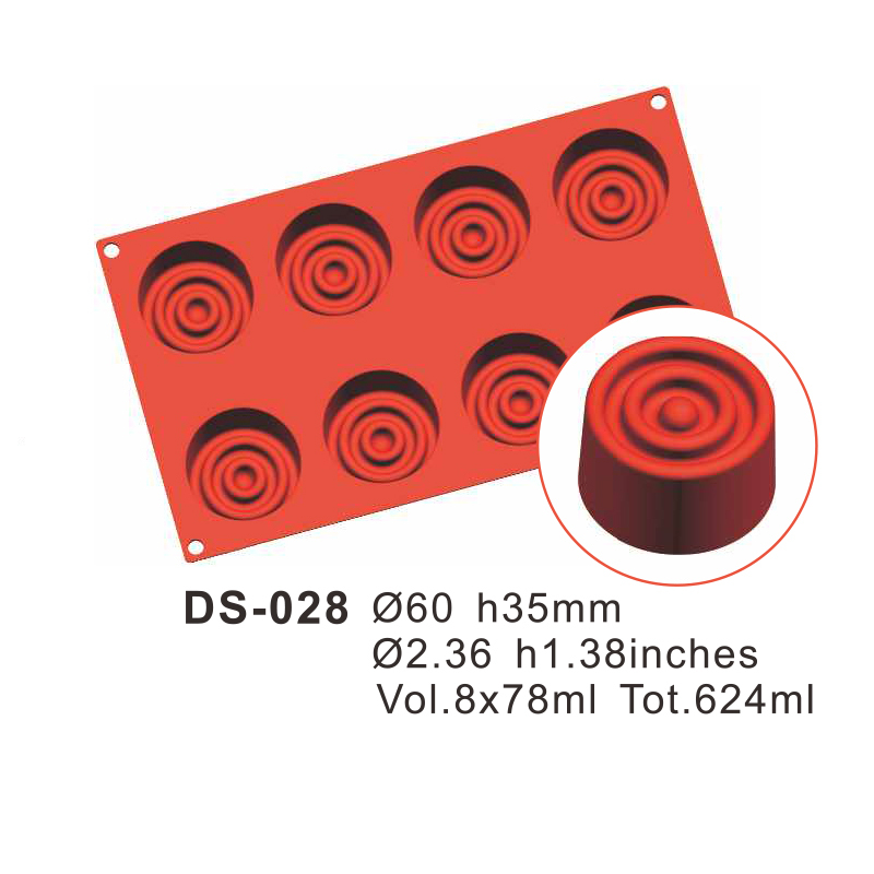 Round Silicone Cake Mould