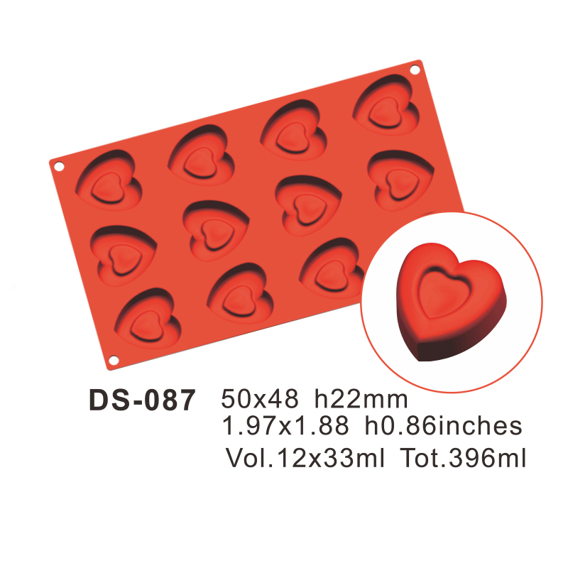 Heart Silicone Cake Mould