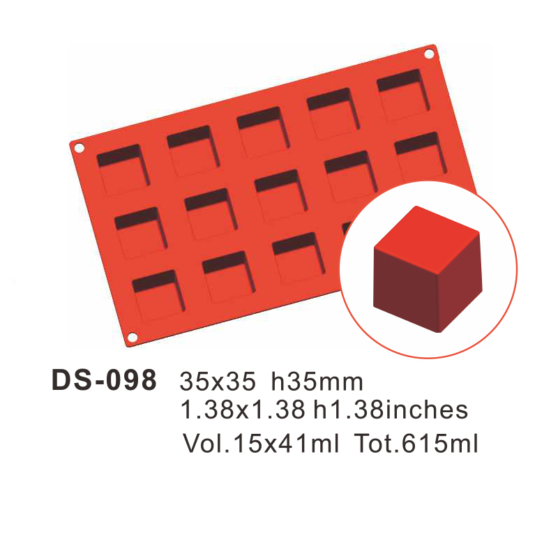 Square Silicone Cake Mould