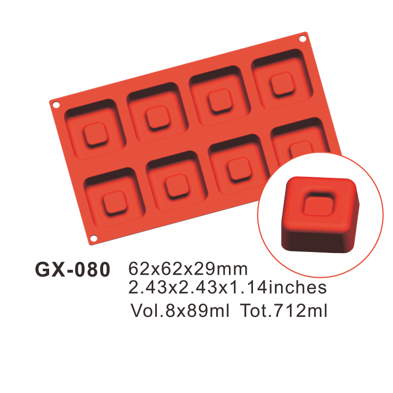 Square Silicone Cake Mould
