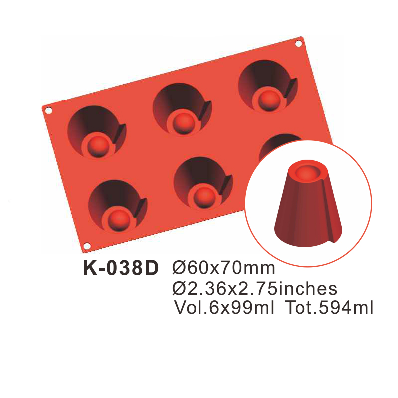Cone Silicone Cake Mould